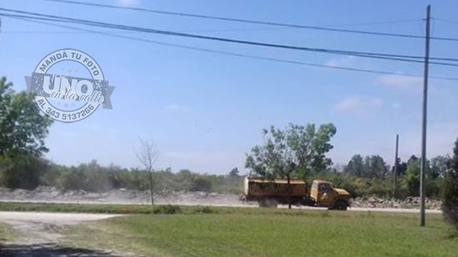 En Colonia Avellaneda se quejan por la broza