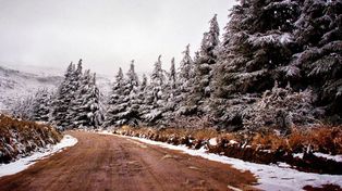 Debido a la ola de frío polar, hubo nieve en Córdoba, Tucumán y La Rioja
