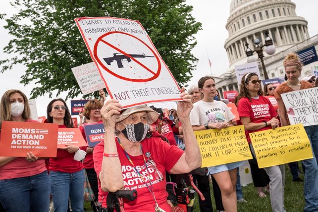 Manifestación en Washington este jueves.&nbsp; (AP Photo/J. Scott Applewhite)