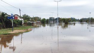 Más de 500 evacuados en Concordia por la crecida del río Uruguay y la ciudad sigue bajo alerta