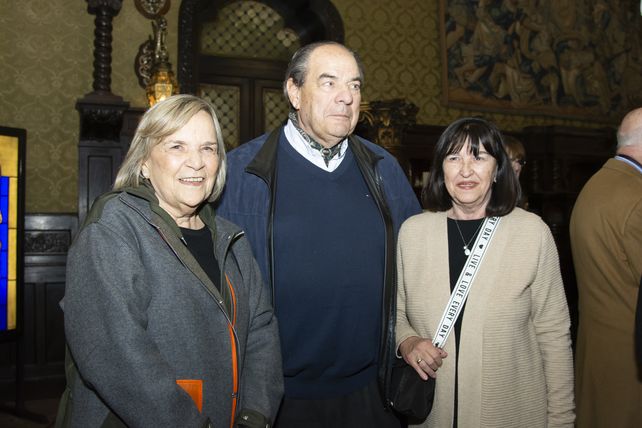 Silvina  y Hugo Morgantini y Graciela Cárcamo