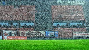 Patronato-San Miguel fue suspendido debido a las intensas lluvias.