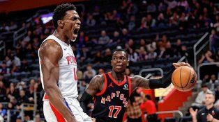 Detroit Pistons volvió a ganar después de 28 partidos en la NBA.