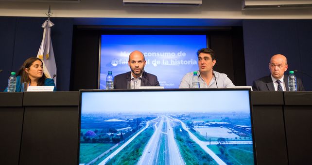 En agosto se alcanzó el mayor consumo de asfalto vial de la historia