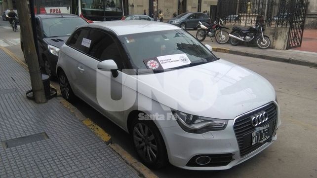 El vehículo retenido por la PDI es un Audi A1