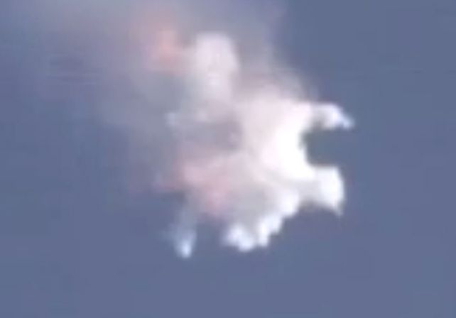 Explotó un cohete de la NASA minutos después de despegar