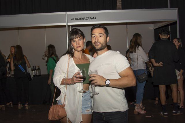 Ayel&eacute;n Calvo e Ignacio Rusconi