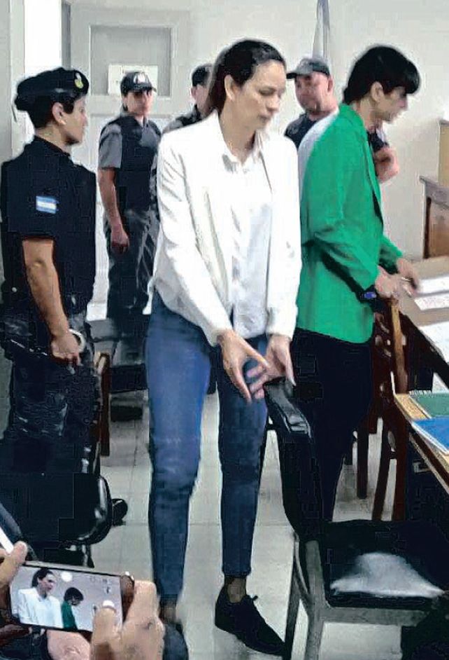 Acusada. Julieta Silva (29) podrá estar ahora junto con sus dos hijos.