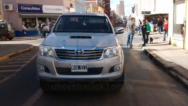 Le dieron el alta a la mujer de 67 años que fue chocada por una 4x4 en el centro