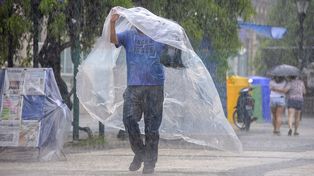 Alerta por tormentas para 12 departamentos de Entre Ríos