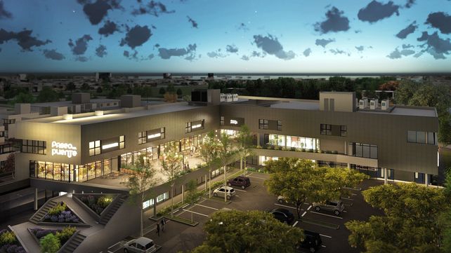 Proyección del centro comercial Paseo del Puente