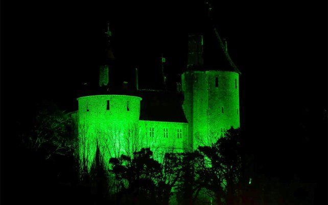 Castell Coch en Cardiff, Gales del Sur.