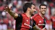 Vuela alto. Nacho valoró los goles, pero también el juego, aunque reconoció que mantener la regularidad es difícil.&nbsp;
