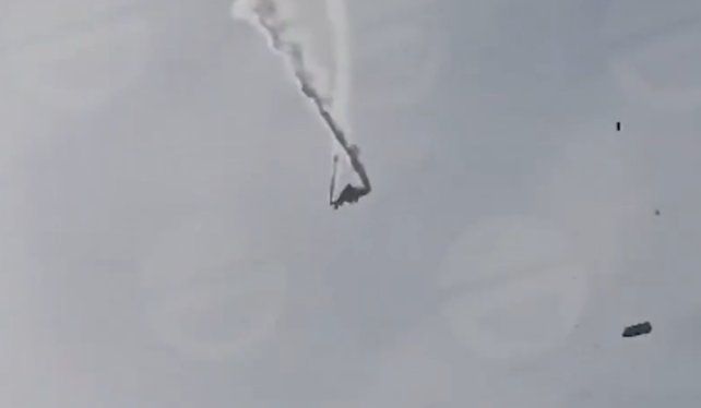 Un avión militar turco se estrelló en Georgia con 20 personas a bordo