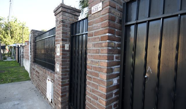 La vivienda de Sotomayor al 600 bis frente a la que ocurrió el hecho.
