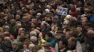 Jubilados españoles se movilizan para exigir pensiones dignas
