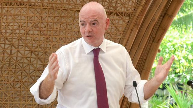 El presidente de la Fifa