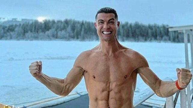 La Navidad distinta con el frío extremo para Cristiano Ronaldo