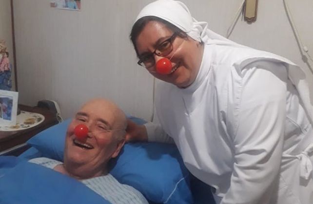 Imágenes del instituto de Rosario dónde lleva adelante su recuperación.&nbsp;