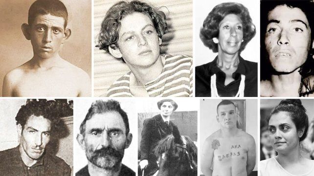 Cayetano Santos Godino el Petiso Orejudo; Carlos Eduardo Robledo Puch el Ángel de la Muerte; Yiya Murano
