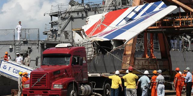 Son 43 los cuerpos rescatados por los brasile&ntilde;os y 6 los encontrados por franceses