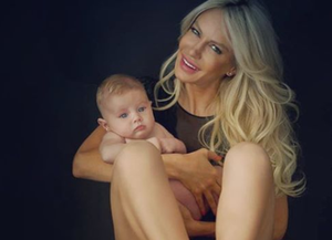 Tierno video de Luciana que está más feliz que nunca con Matilda