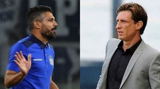 Javier Gandolfi y Facundo Sava, DT de Talleres y Patronato, con estilos similares de un fútbol protagonista.