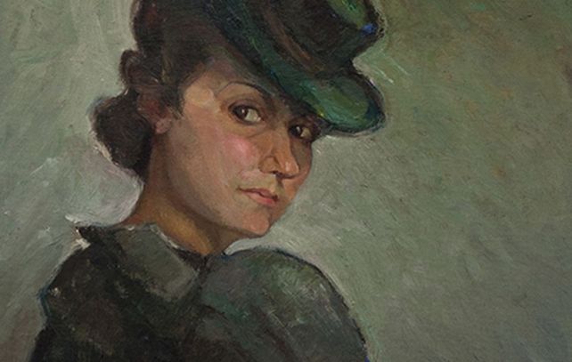 Ana Caviglia. Autorretrato.