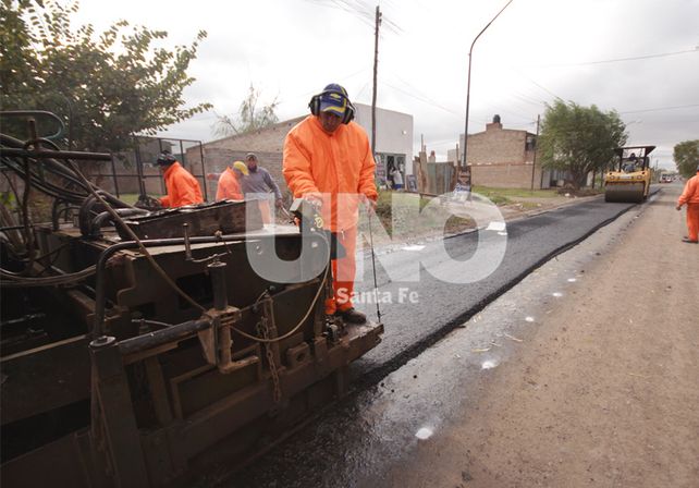 Finalizaron las obras de bacheo en barrio Pompeya
