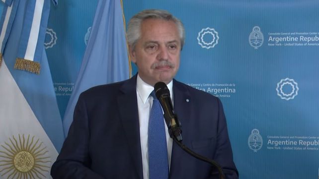 El presidente Alberto Fernández se refirió al atentado contra Cristina Fernández de Kirchner durante la apertura de la muestra fotográfica Esma Memoria Argentina para el Mundo en el Consulado argentino en Nueva York.&nbsp;