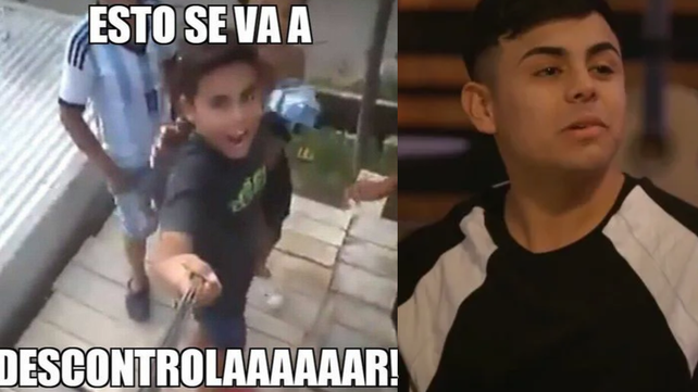 El dueño del meme viral Esto se va a descontrolar reapareció en La Voz Argentima