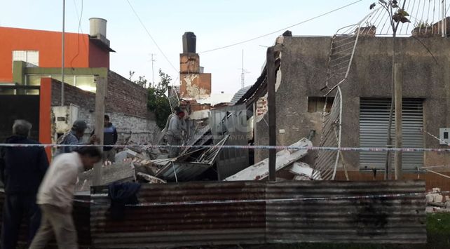 El derrumbe ocurrió en la mañana de este jueves