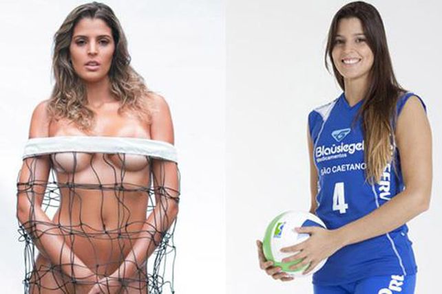 Mari Paraiba, del voley a conejita de Playboy