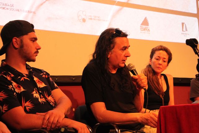 José Celestino Campusano, en la 15ª edición de Pizza, Birra y Cortos.
