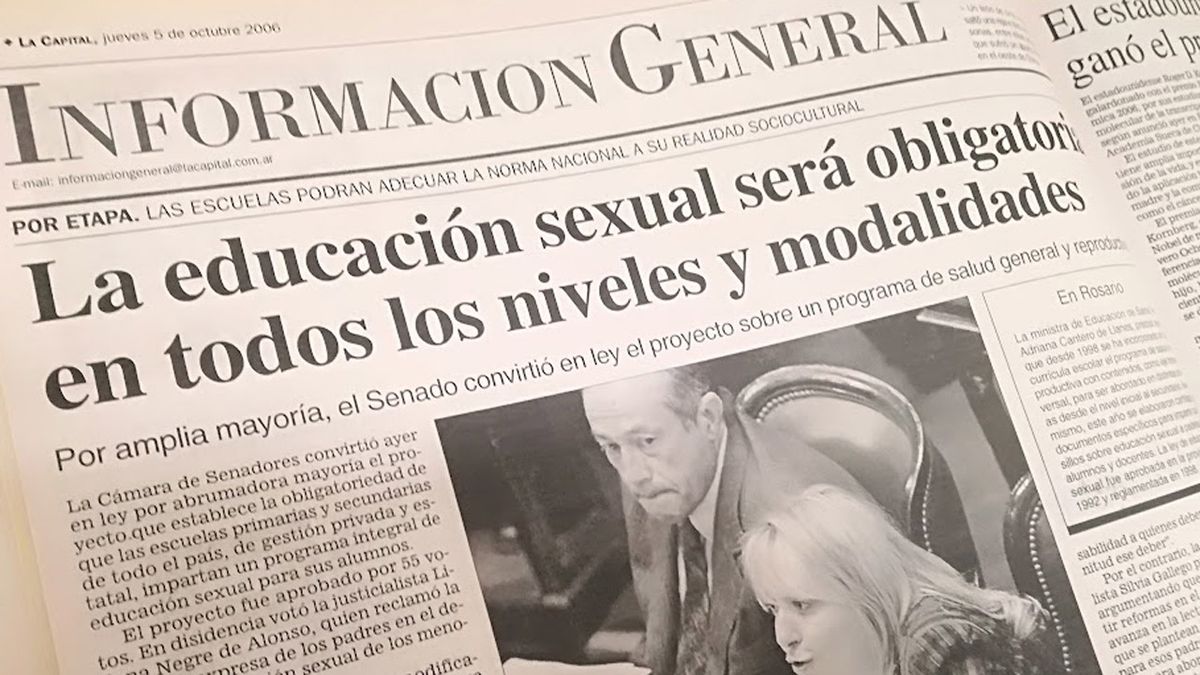 El Archivo Cuando El Senado Aprobó La Ley De Esi Y Amplió Derechos 6102