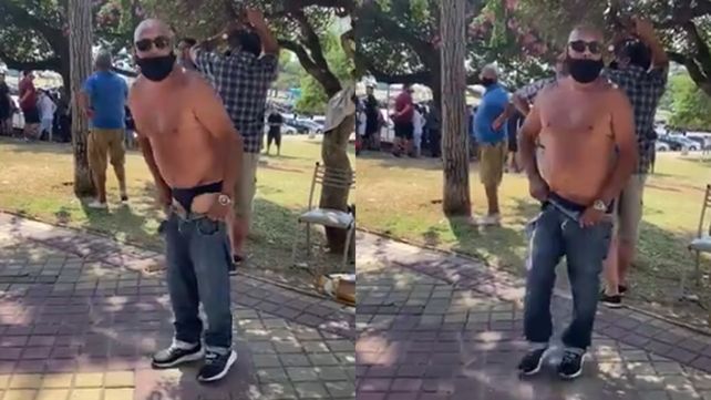 El taxista exhibicionista agredió a la cronista de LT8.