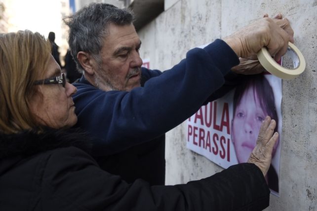 Incansable. La familia Perassi no ceja en su esfuerzo por esclarecer la desaparición de su hija.