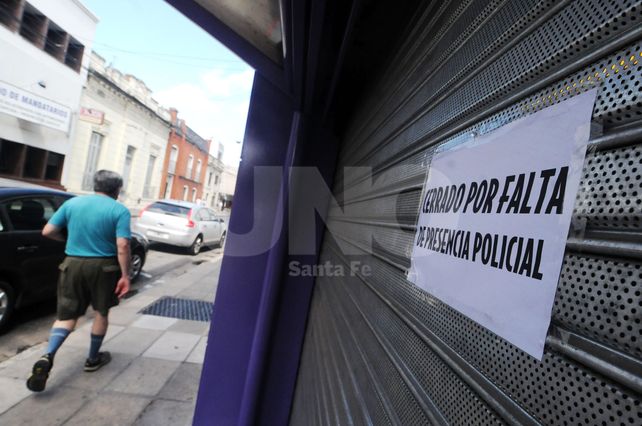Indefensos. La medida de fuerza se extendió entre el 3 y el 10 de diciembre.