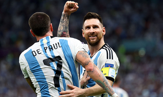 Leo Messi igualó el récord de Gabriel Batistuta en Mundiales