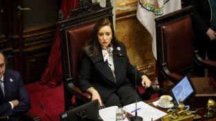 Victoria Villarruel, vicepresidenta de la Nación