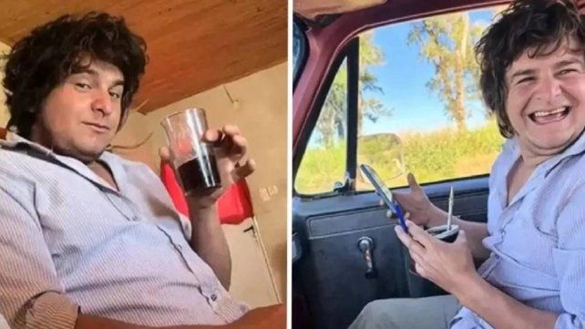 El Milei chacarero es de Entre Ríos y sorprende por su parecido