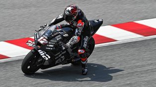 Maverick Viñales hizo el mejor tiempo en el 2º día de ensayos en Sepang