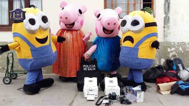 Un niño era intensamente buscado y lo encontraron con Pepa Cerdita y Los Minions