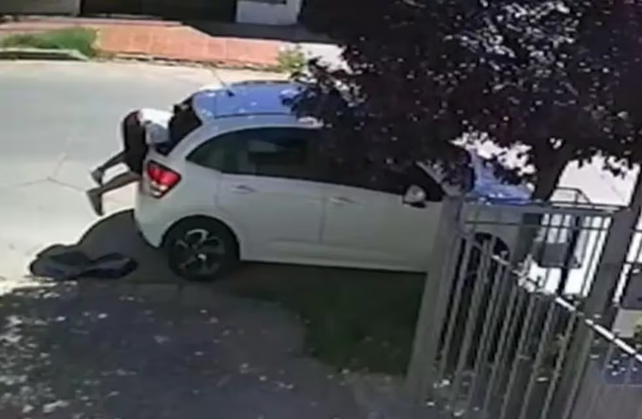 Vecinos cordobeses indignados tras salir a la luz el video que registró el robo.&nbsp;