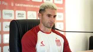 Lucas Alario debutó con la camiseta del Pincha ante Unión.