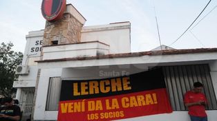 Farías recorrió el club de Colón donde se realizarán los comicios