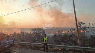 La situación de los incendios es bastante compleja por la sequía