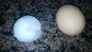 Cayó granizo a 14 kilómetros de Rosario y rige alerta por tormentas abundantes para Santa Fe