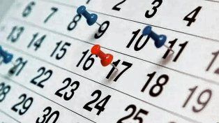 El Gobierno nacional dispuso que los feriados trasladables podrán moverse a viernes o lunes.
