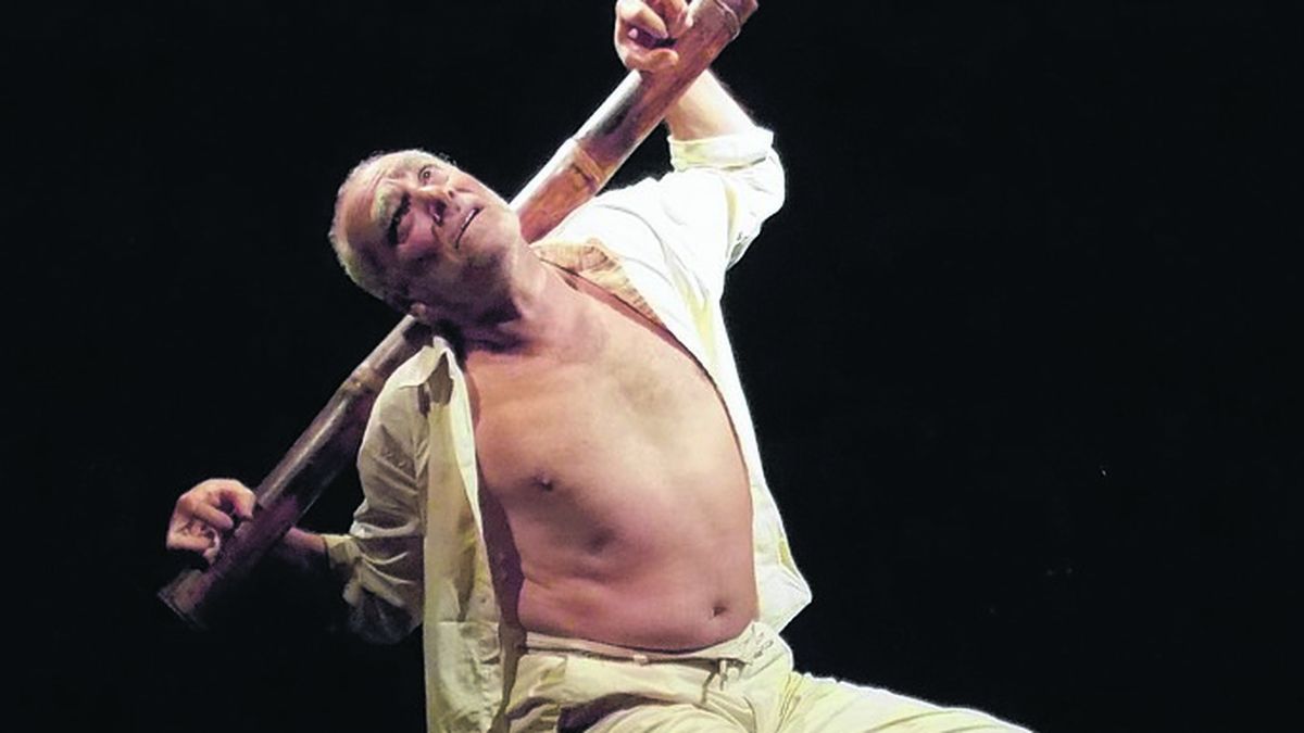 Rubén Pagura, en un ciclo de unipersonales en la sala Odiseo